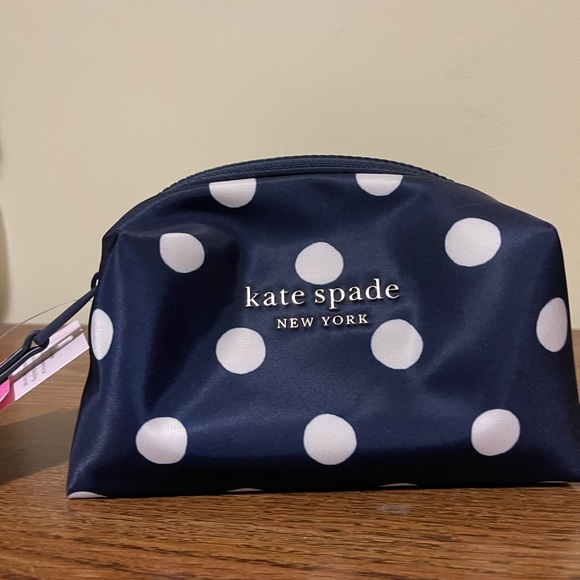 Kate spade Everything Puffy Sunshine Dot Medium Cosmetic Case - Picture 8 of 11